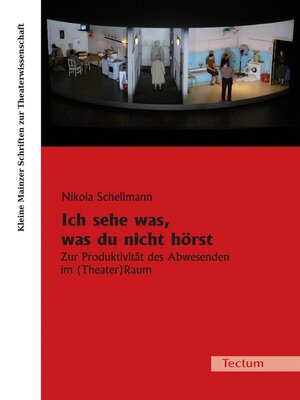 cover image of Ich sehe was, was du nicht hörst.